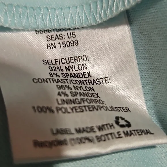 Covington | Blue and Aqua  Lace A-line Dress - Picture 5 of 10